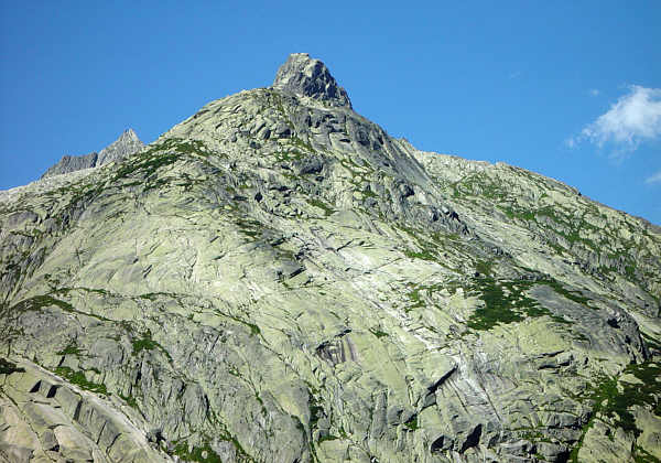 Felswand am Grimselpass