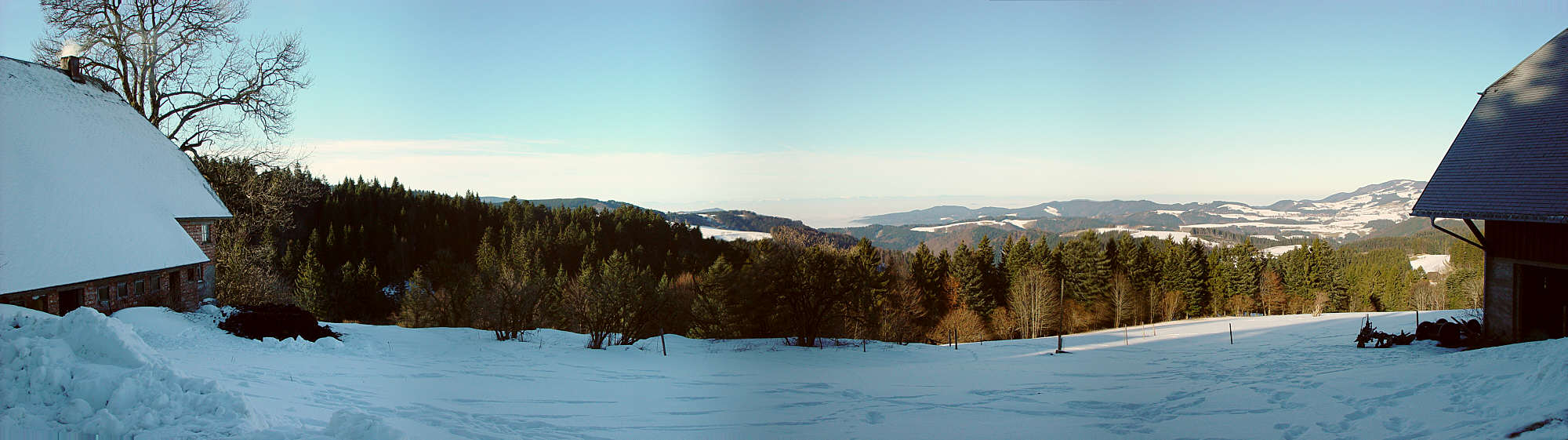 Schwarzwald - Blick ins Rheintal