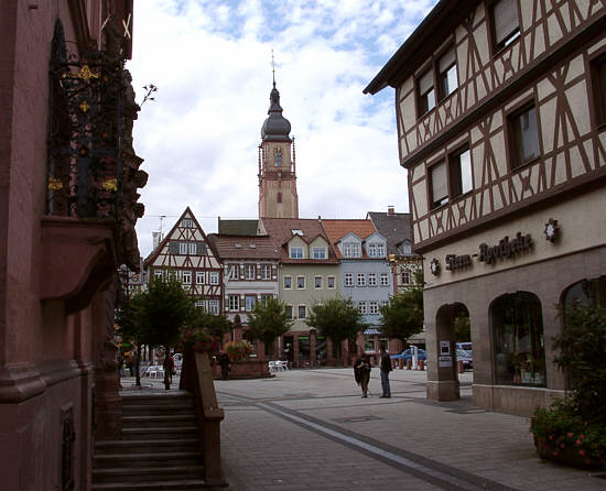 Marktplatz in Tauberbischofsheim