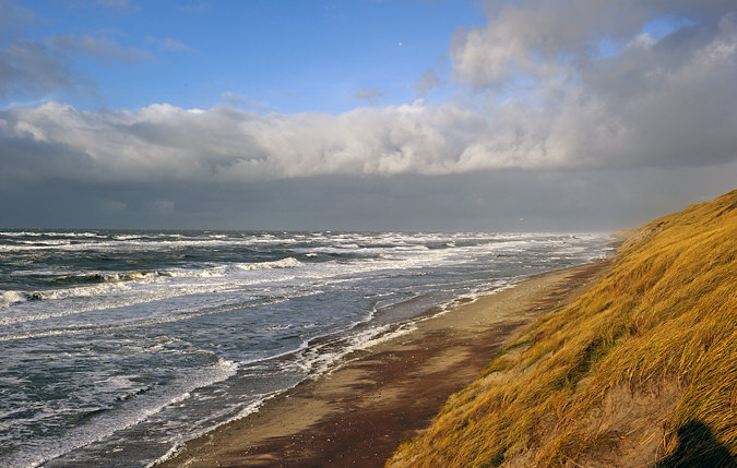 Strmische Nordsee (Dänemark)