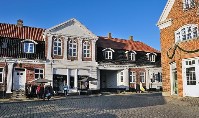 Rathausplatz Ringkbing (Dänemark)