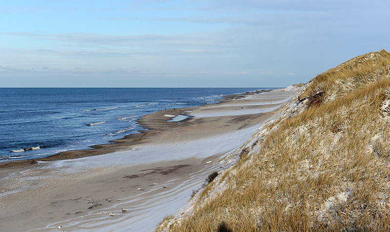 Stranden i Vesterhavet (Vester Husby - Danmark)